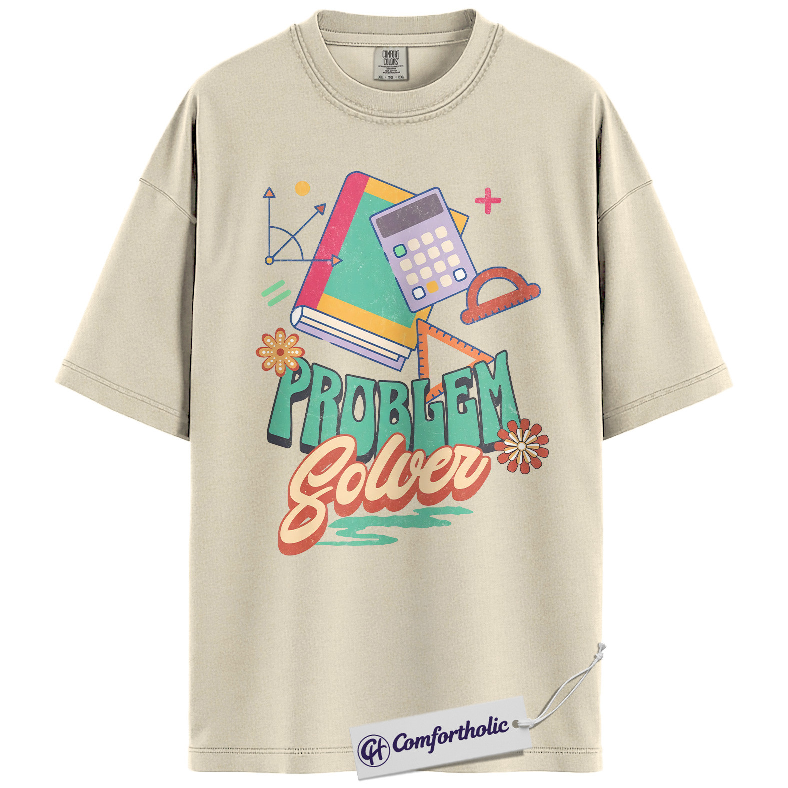 Problem Solver Shirt, Funny Math Teacher T-Shirt, STEM Classroom Graphic Tee, Educational Gift for Teachers, Comfort Colors Shirt