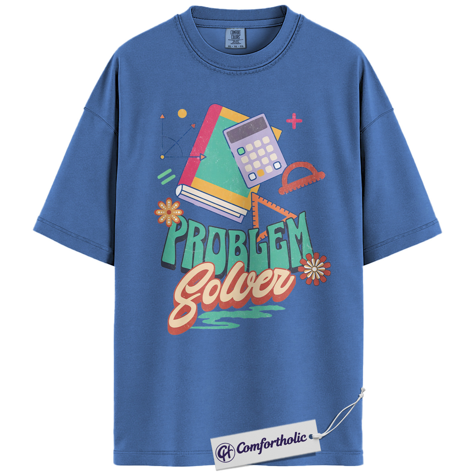 Problem Solver Shirt, Funny Math Teacher T-Shirt, STEM Classroom Graphic Tee, Educational Gift for Teachers, Comfort Colors Shirt - Image 12