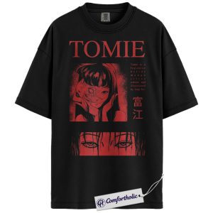 Tomie Kawakami Shirt, Junji Ito Shirt, Halloween T-Shirt, Horror Anime Graphic Tee, Comfort Colors Shirt
