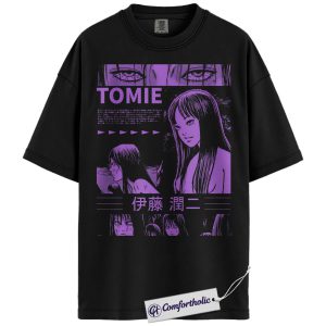 Tomie Kawakami Shirt, Junji Ito Shirt, Halloween T-Shirt, Horror Anime Graphic Tee, Comfort Colors Shirt