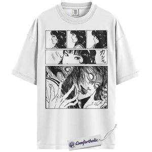 Tomie Kawakami Shirt, Junji Ito Shirt, Halloween T-Shirt, Horror Anime Graphic Tee, Comfort Colors Shirt