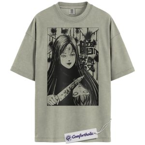 Tomie Kawakami Shirt, Junji Ito Shirt, Halloween T-Shirt, Horror Anime Graphic Tee, Comfort Colors Shirt