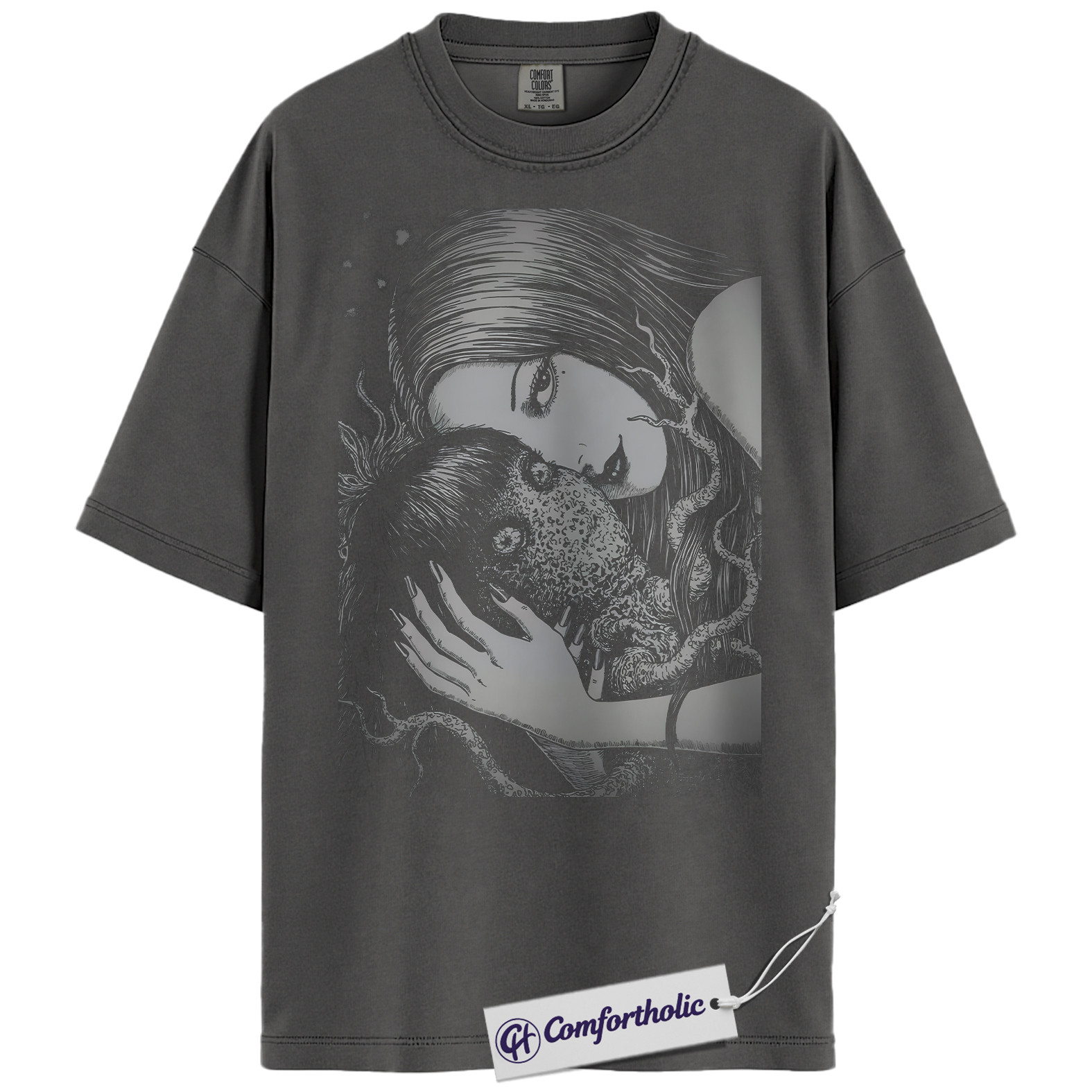 Tomie Kawakami Shirt, Junji Ito Shirt, Halloween T-Shirt, Horror Anime Graphic Tee, Comfort Colors Shirt - Image 2