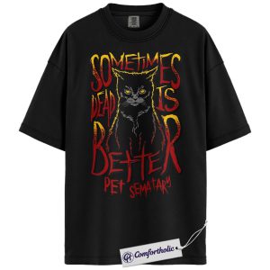 Pet Sematary Shirt, Horror Movie Graphic Tee, Halloween T-Shirt, Comfort Colors Shirt