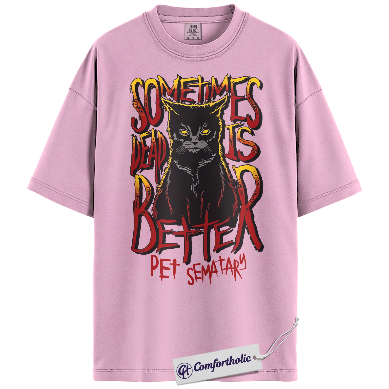 Pet Sematary Shirt, Horror Movie Graphic Tee, Halloween T-Shirt, Comfort Colors Shirt - Image 8