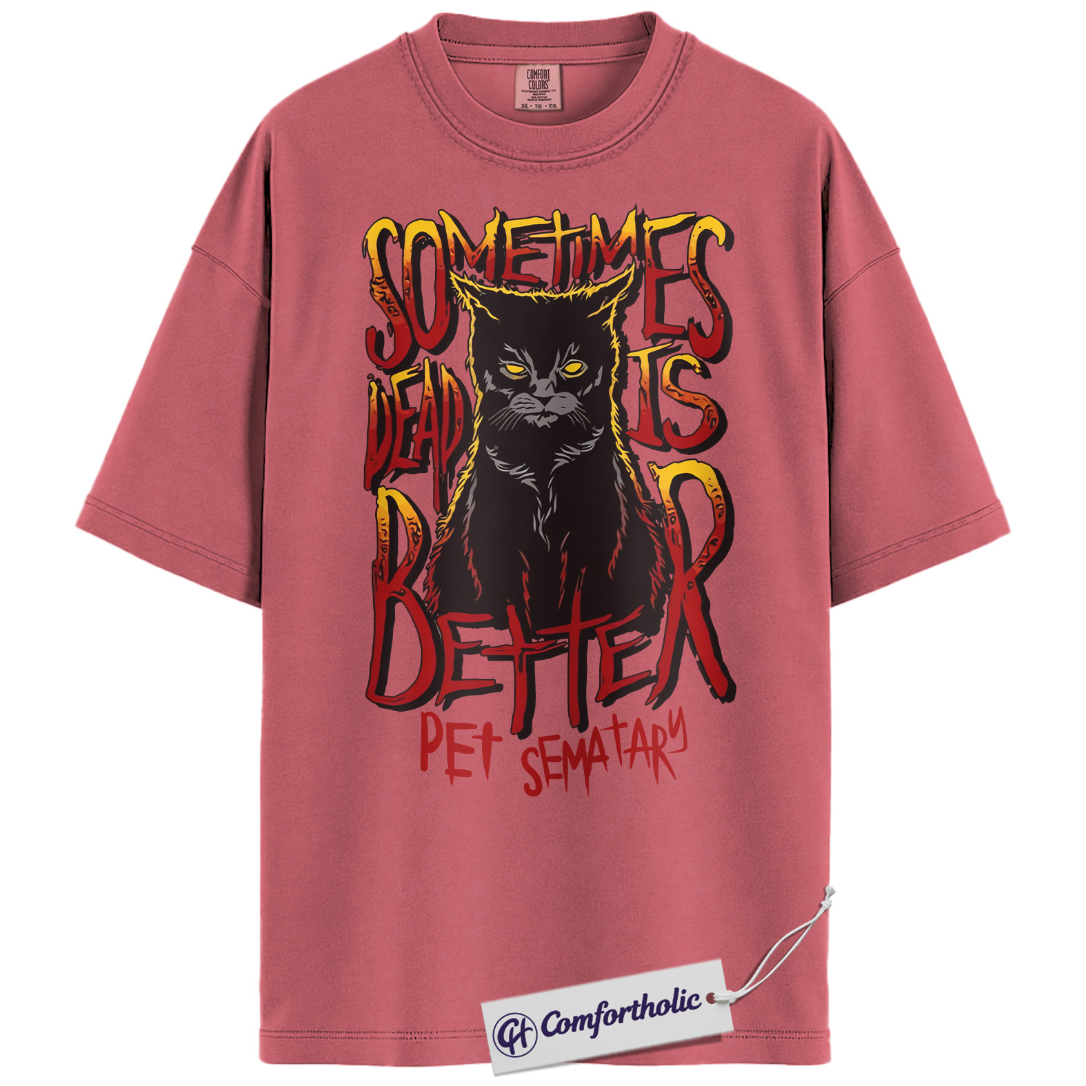 Pet Sematary Shirt, Horror Movie Graphic Tee, Halloween T-Shirt, Comfort Colors Shirt - Image 9