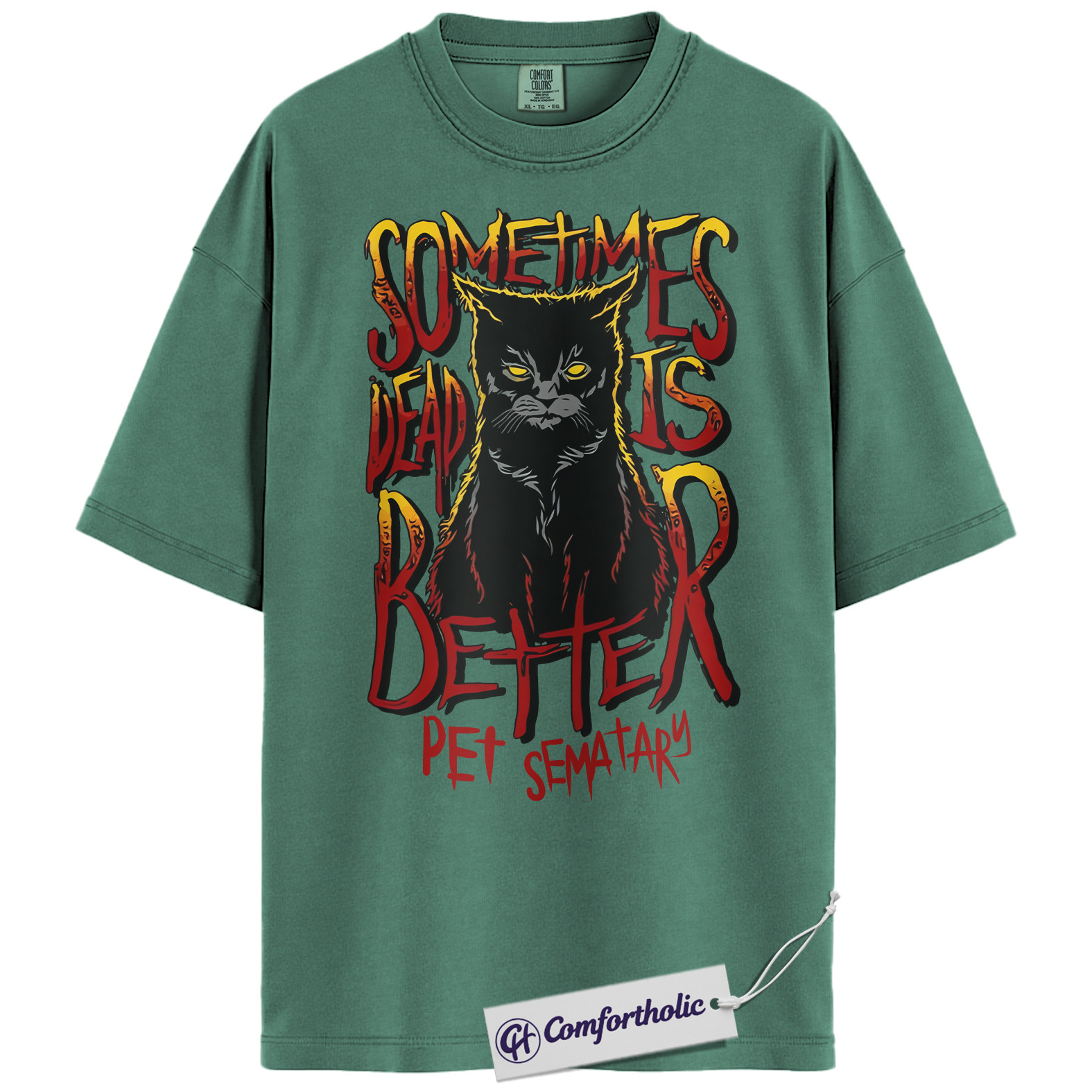 Pet Sematary Shirt, Horror Movie Graphic Tee, Halloween T-Shirt, Comfort Colors Shirt - Image 10