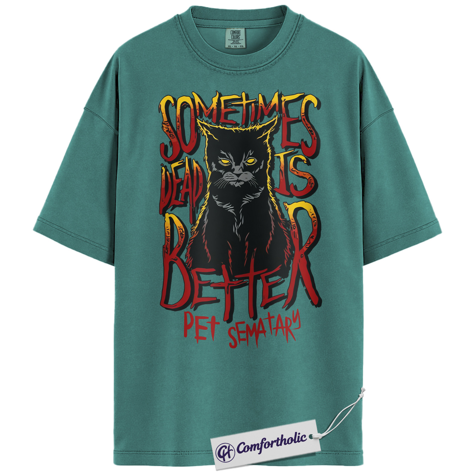 Pet Sematary Shirt, Horror Movie Graphic Tee, Halloween T-Shirt, Comfort Colors Shirt - Image 13