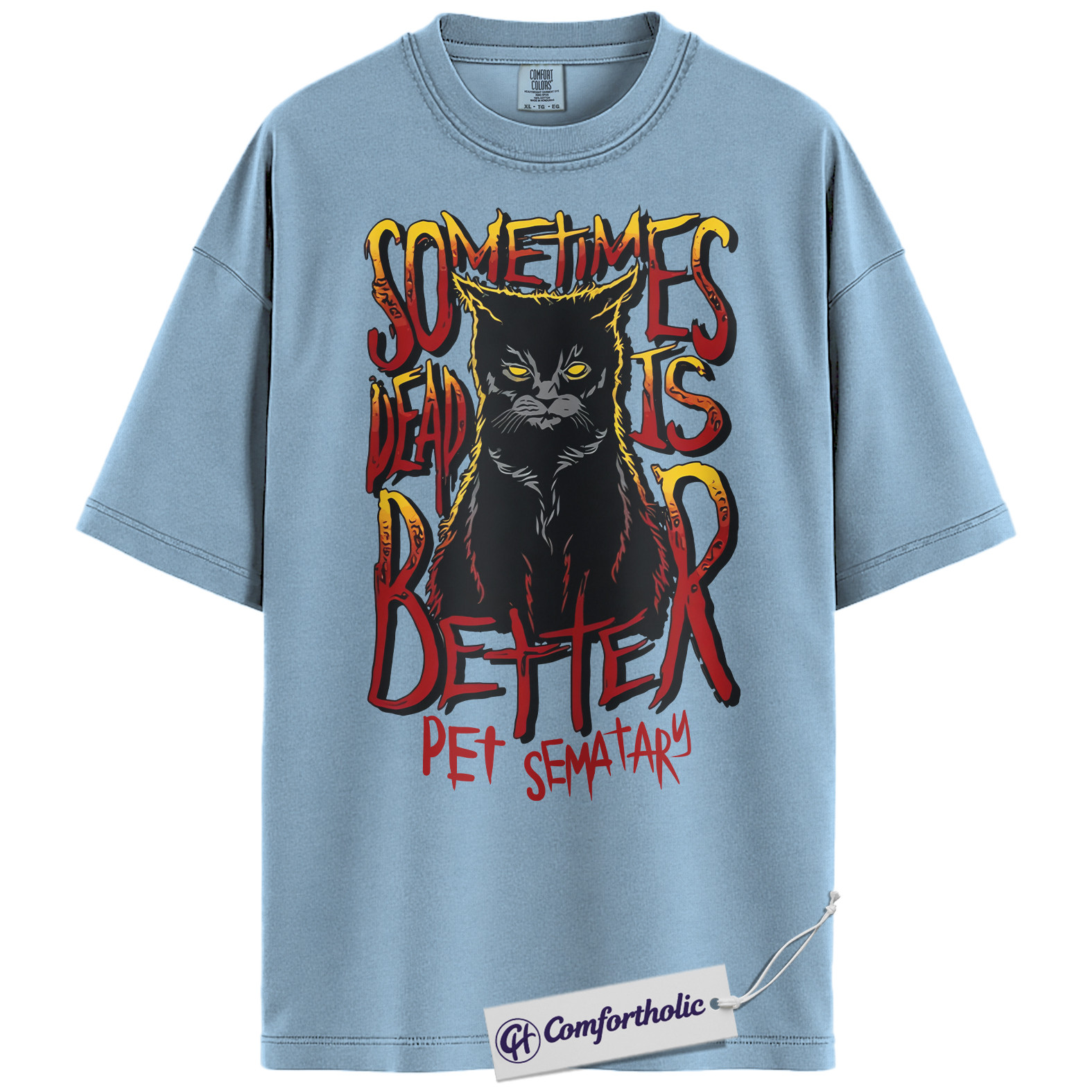 Pet Sematary Shirt, Horror Movie Graphic Tee, Halloween T-Shirt, Comfort Colors Shirt - Image 14