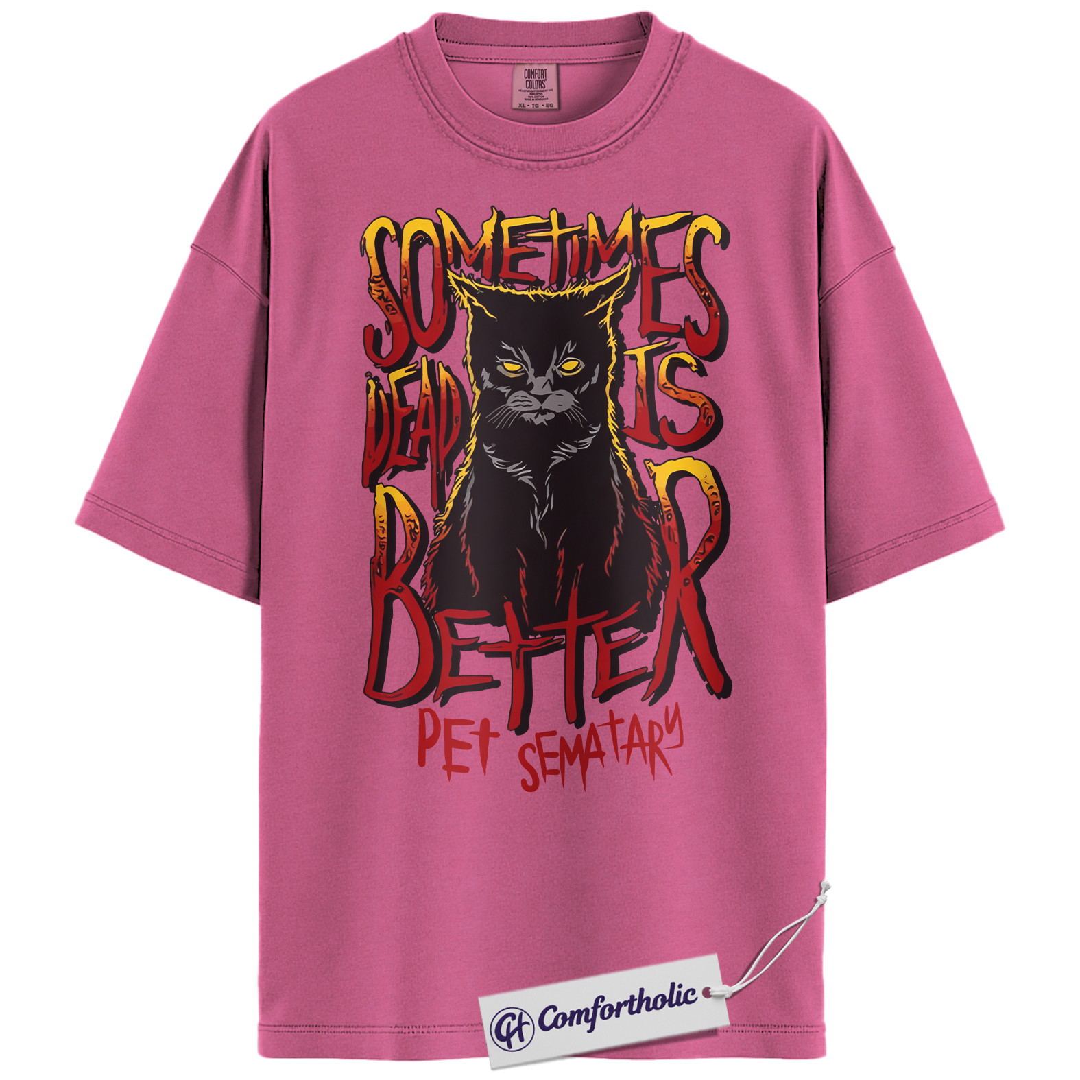 Pet Sematary Shirt, Horror Movie Graphic Tee, Halloween T-Shirt, Comfort Colors Shirt - Image 16