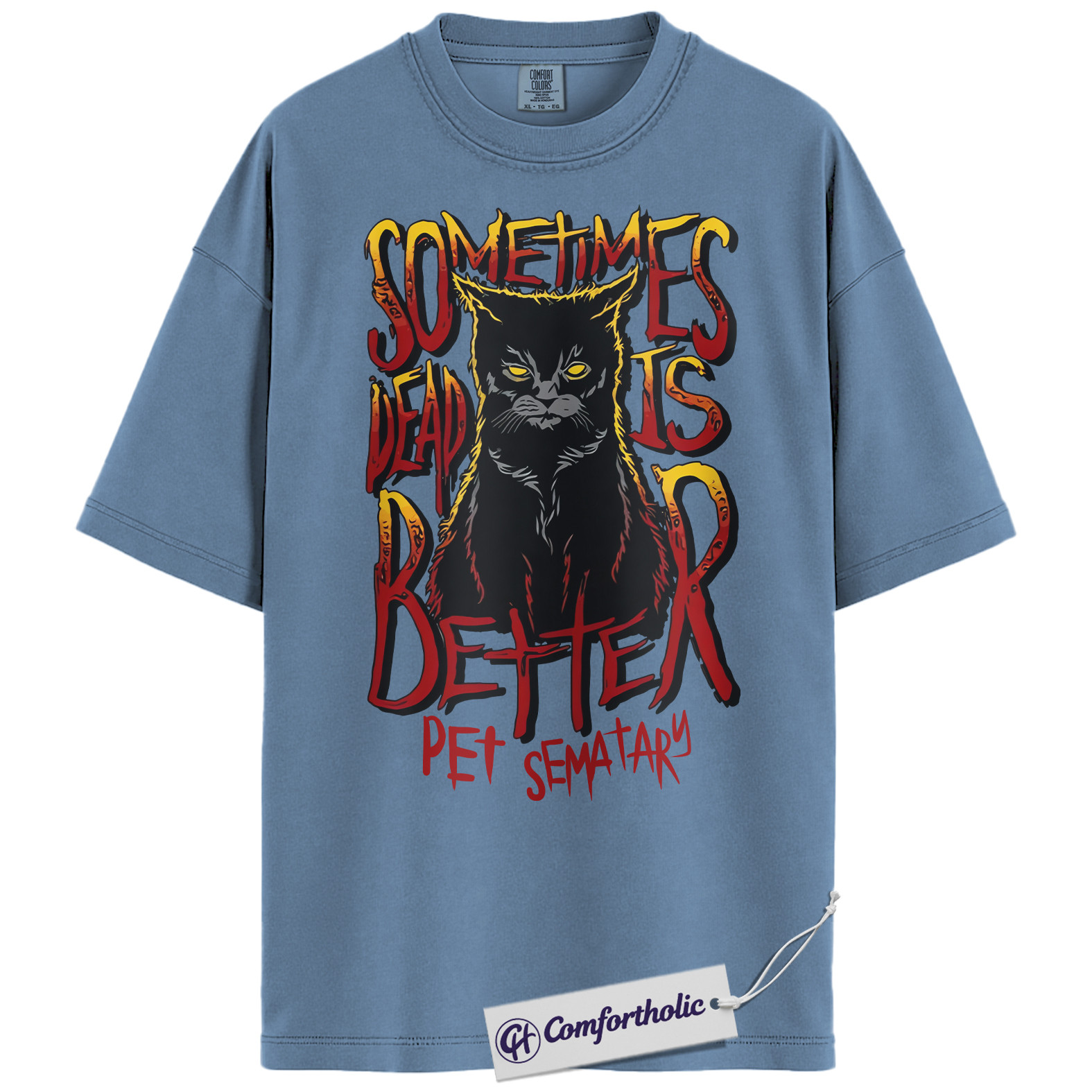 Pet Sematary Shirt, Horror Movie Graphic Tee, Halloween T-Shirt, Comfort Colors Shirt - Image 17