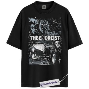 The Exorcist Shirt, Horror Movie Graphic Tee, Halloween T-Shirt, Comfort Colors Shirt