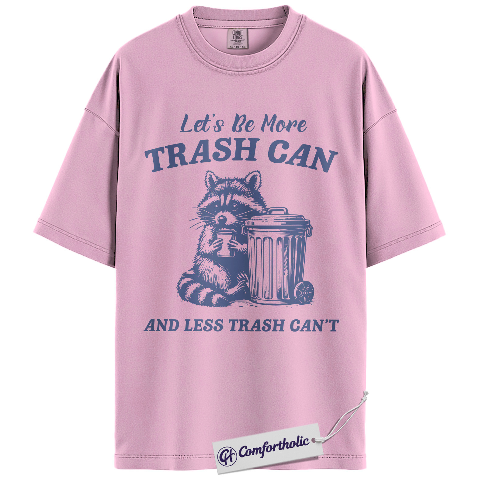 Funny Raccoon Shirt, Trash Panda T-Shirt, Cute Animal Pun Graphic Tee, Wildlife Humor Gift, Comfort Colors Shirt - Image 8