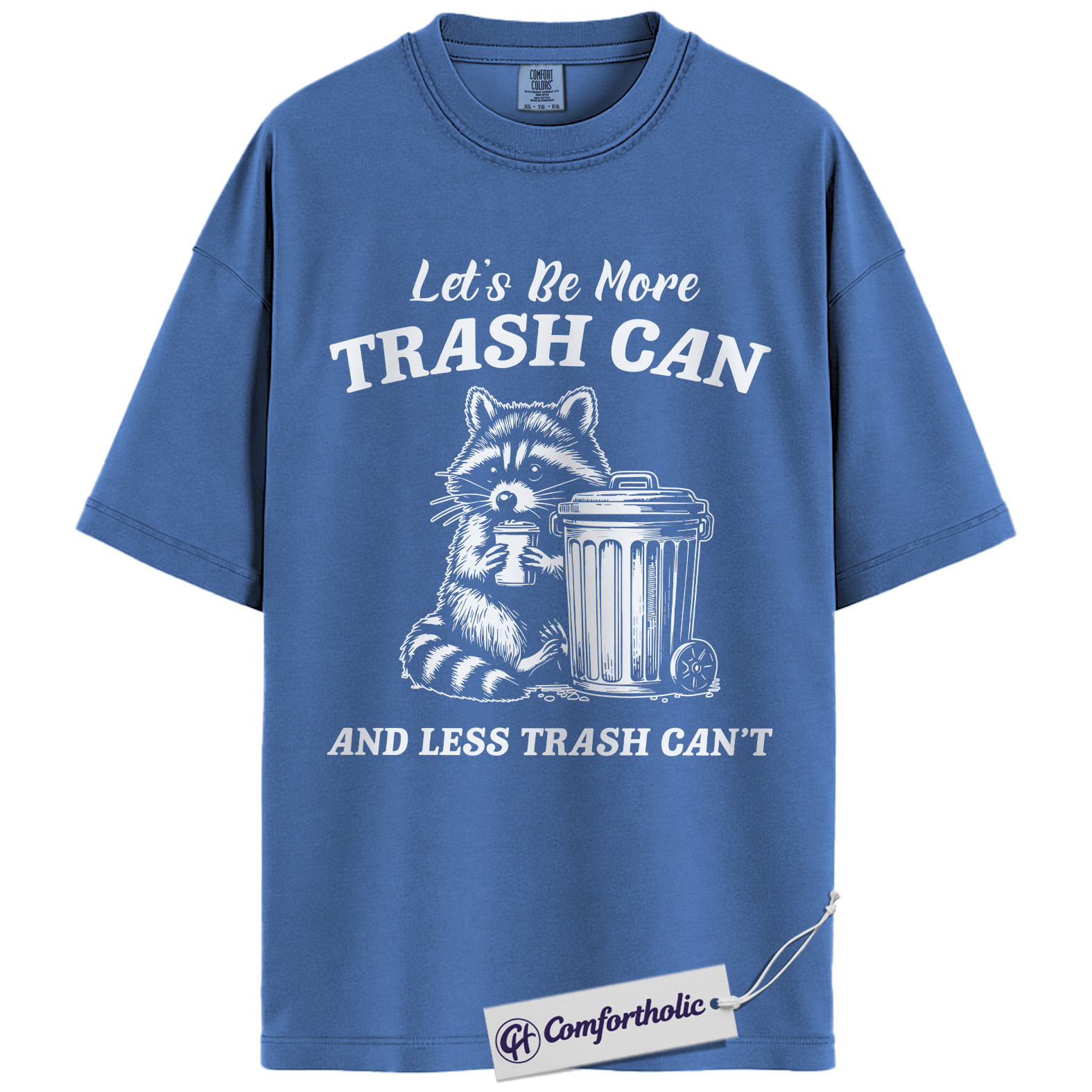 Funny Raccoon Shirt, Trash Panda T-Shirt, Cute Animal Pun Graphic Tee, Wildlife Humor Gift, Comfort Colors Shirt - Image 12