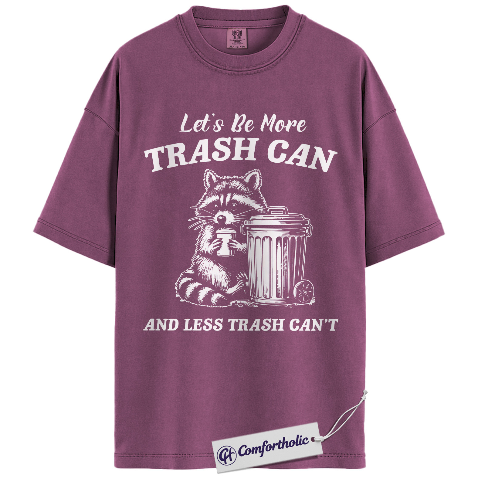 Funny Raccoon Shirt, Trash Panda T-Shirt, Cute Animal Pun Graphic Tee, Wildlife Humor Gift, Comfort Colors Shirt - Image 15