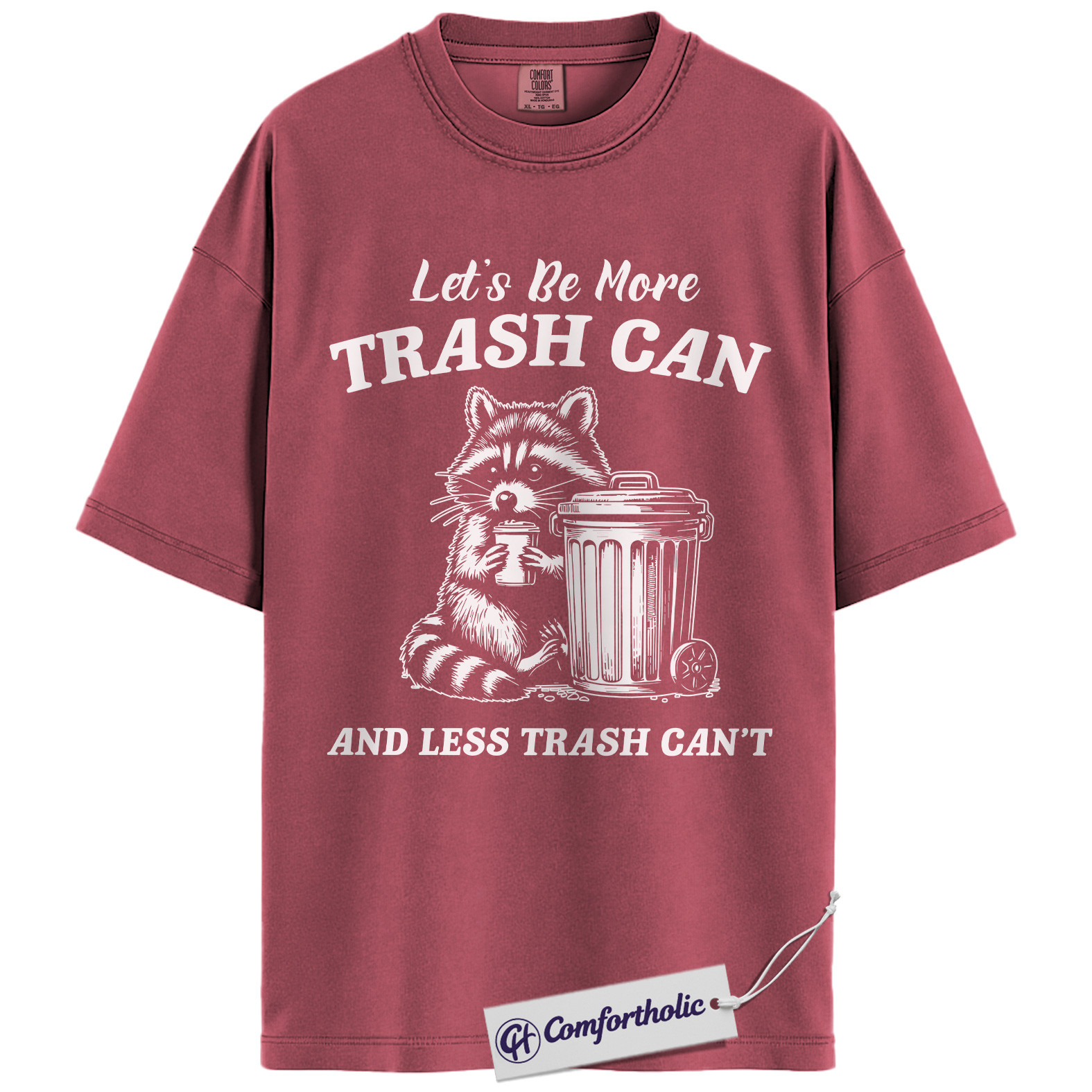 Funny Raccoon Shirt, Trash Panda T-Shirt, Cute Animal Pun Graphic Tee, Wildlife Humor Gift, Comfort Colors Shirt - Image 18