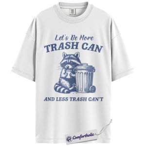 Alternative view of Funny Raccoon Shirt, Trash Panda T-Shirt, Cute Animal Pun Graphic Tee, Wildlife Humor Gift, Comfort Colors Shirt