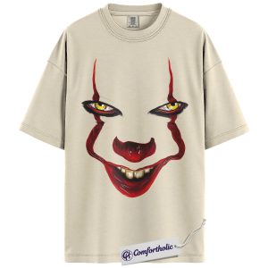 Alternative view of Pennywise Shirt, IT Shirt, Horror Movie Graphic Tee, Halloween T-Shirt, Comfort Colors Shirt
