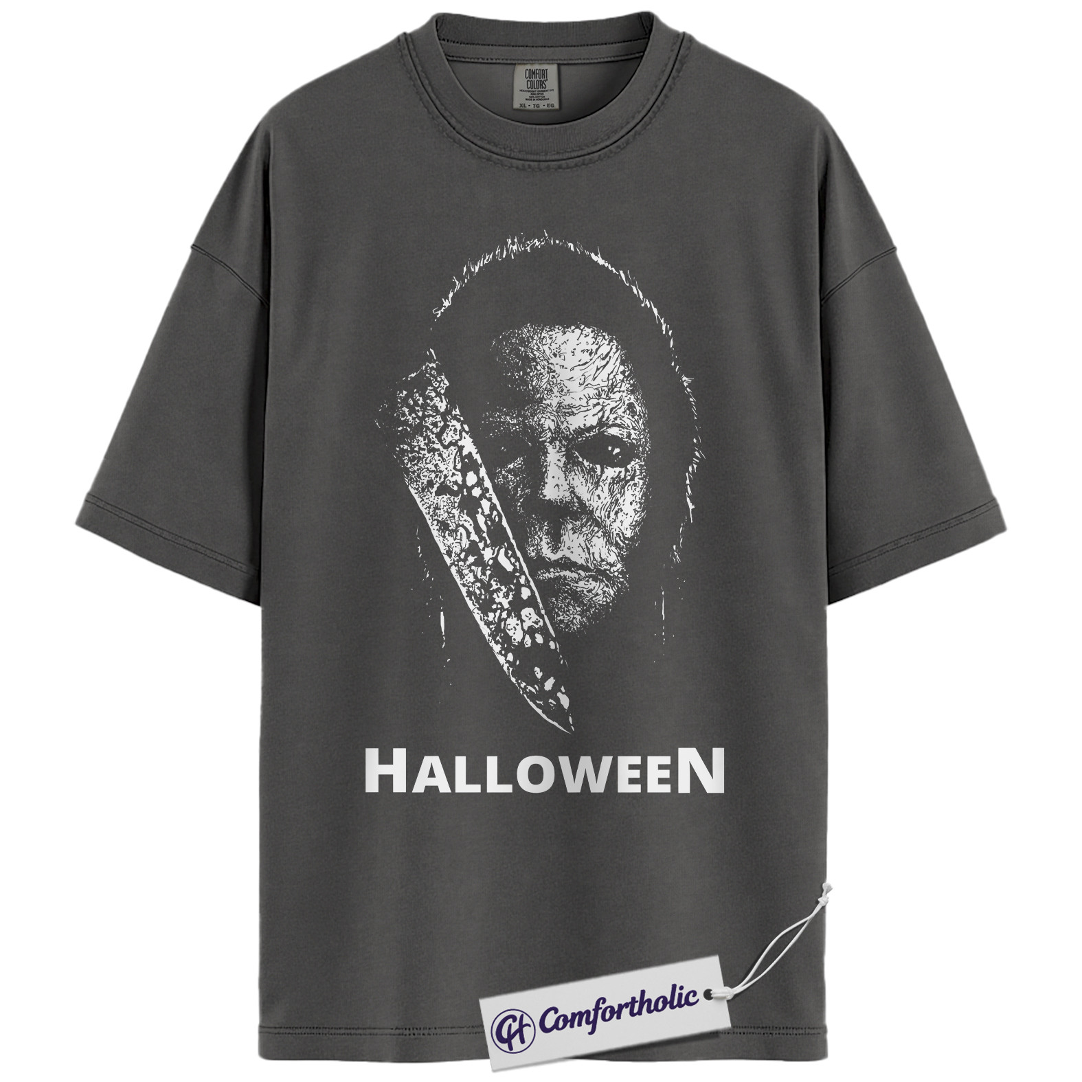 Michael Myers Shirt, Halloween T-Shirt, Horror Movie Graphic Tee, Comfort Colors Shirt - Image 2