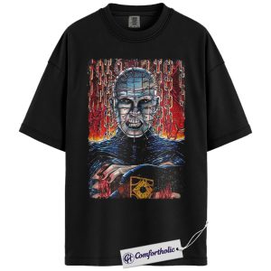 Pinhead Shirt, Hellraiser Shirt, Horror Movie Graphic Tee, Halloween T-Shirt, Comfort Colors Shirt