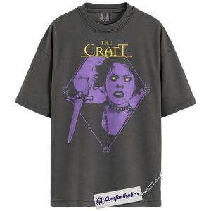 Alternative view of The Craft Shirt, Horror Movie Graphic Tee, Halloween T-Shirt, Comfort Colors Shirt