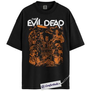 The Evil Dead Shirt, Horror Movie Graphic Tee, Halloween T-Shirt, Comfort Colors Shirt