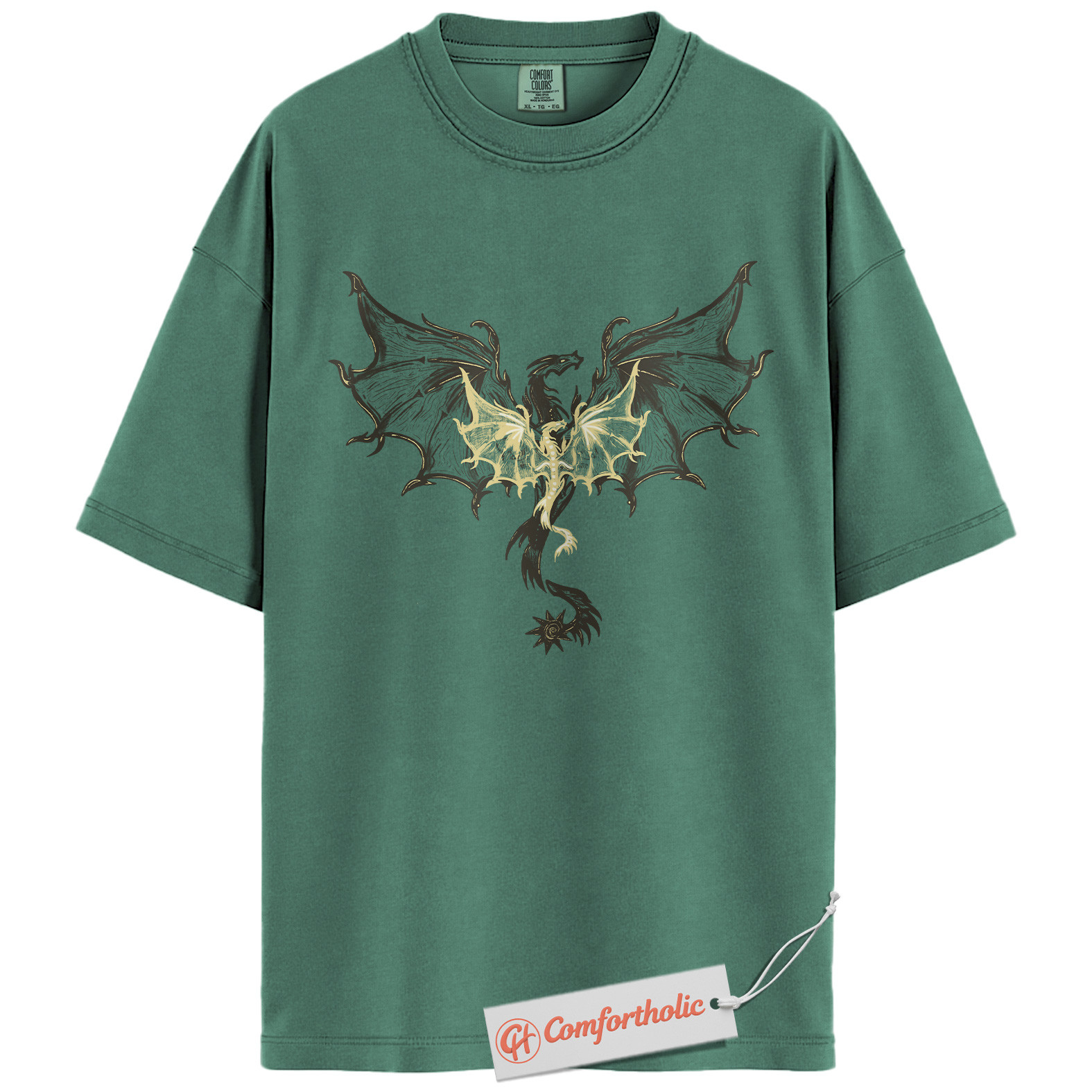The Empyrean Series Shirt, Fourth Wing Dragon T-Shirt, Fantasy Bookish Graphic Tee, Gift for Readers, Comfort Colors Shirt - Image 11