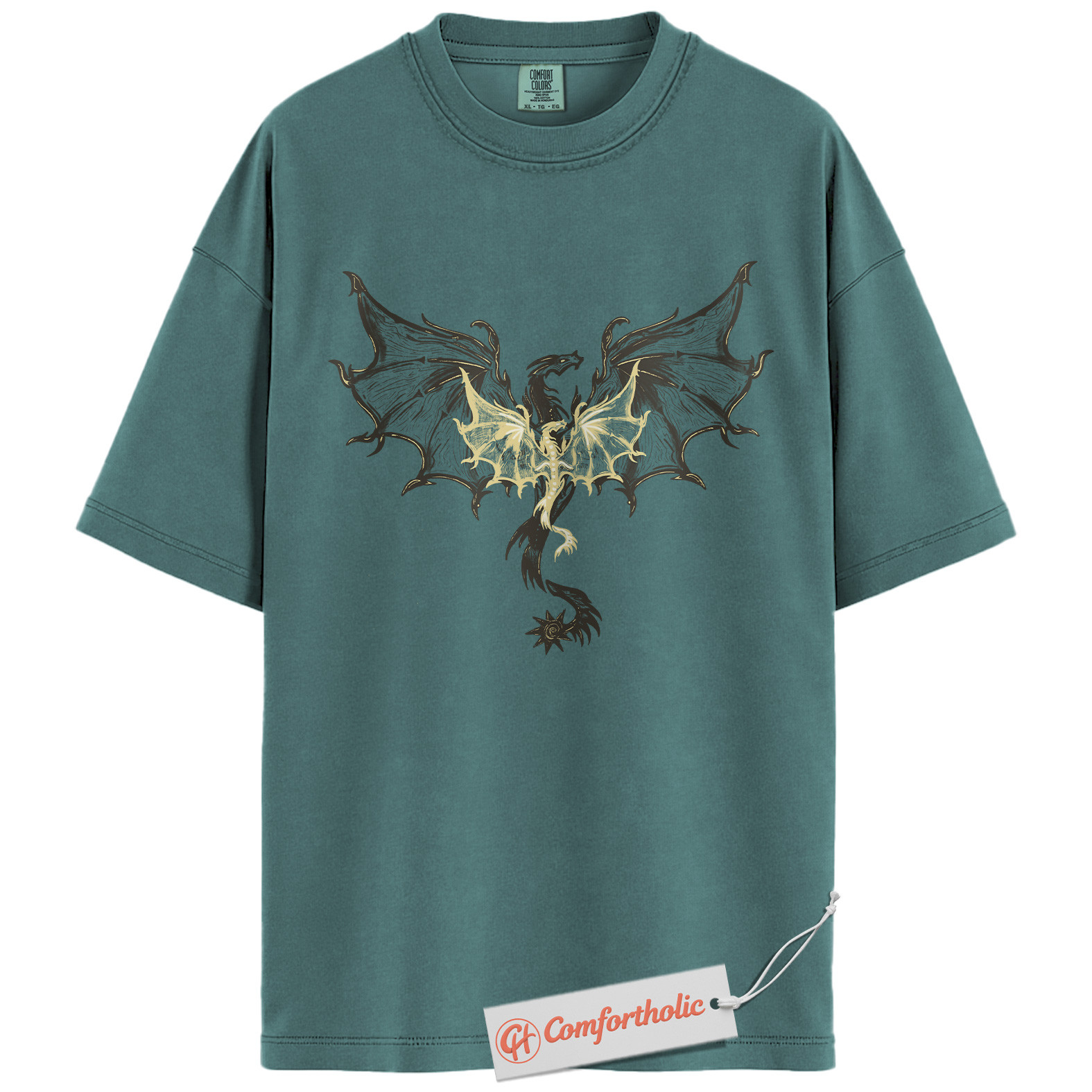 The Empyrean Series Shirt, Fourth Wing Dragon T-Shirt, Fantasy Bookish Graphic Tee, Gift for Readers, Comfort Colors Shirt - Image 12