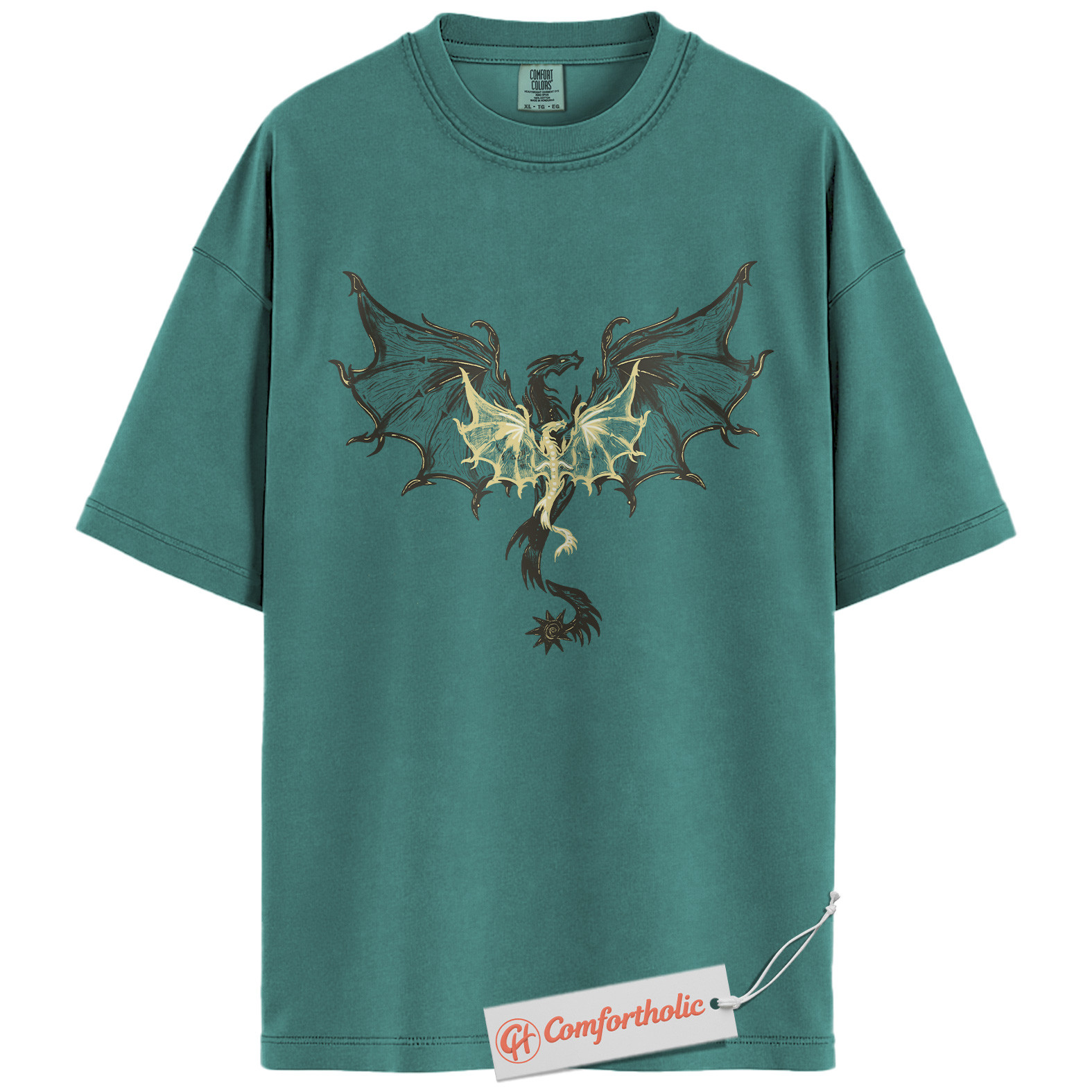 The Empyrean Series Shirt, Fourth Wing Dragon T-Shirt, Fantasy Bookish Graphic Tee, Gift for Readers, Comfort Colors Shirt - Image 14