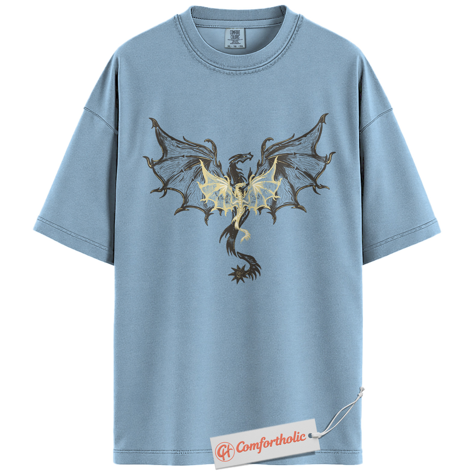 The Empyrean Series Shirt, Fourth Wing Dragon T-Shirt, Fantasy Bookish Graphic Tee, Gift for Readers, Comfort Colors Shirt - Image 15