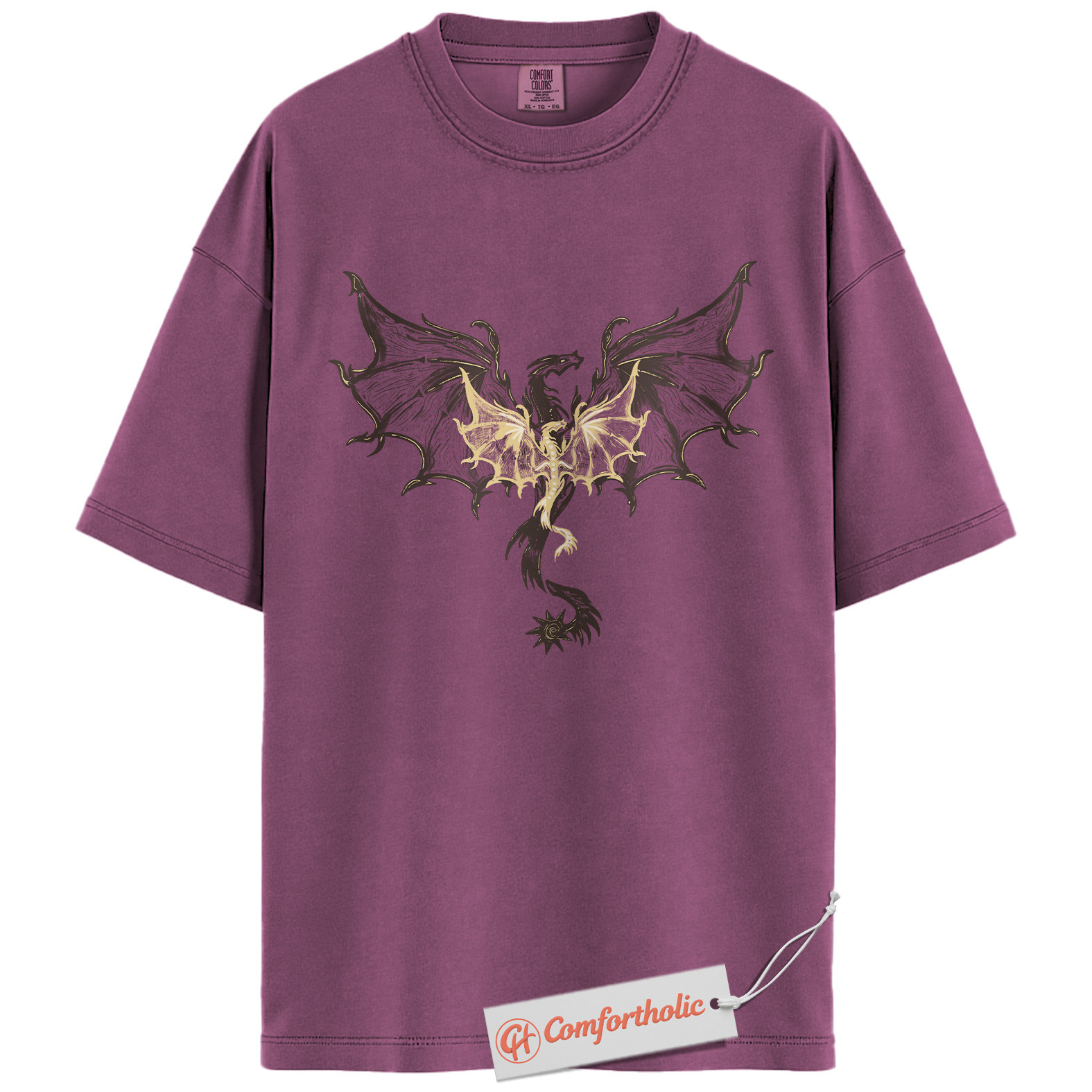 The Empyrean Series Shirt, Fourth Wing Dragon T-Shirt, Fantasy Bookish Graphic Tee, Gift for Readers, Comfort Colors Shirt - Image 16