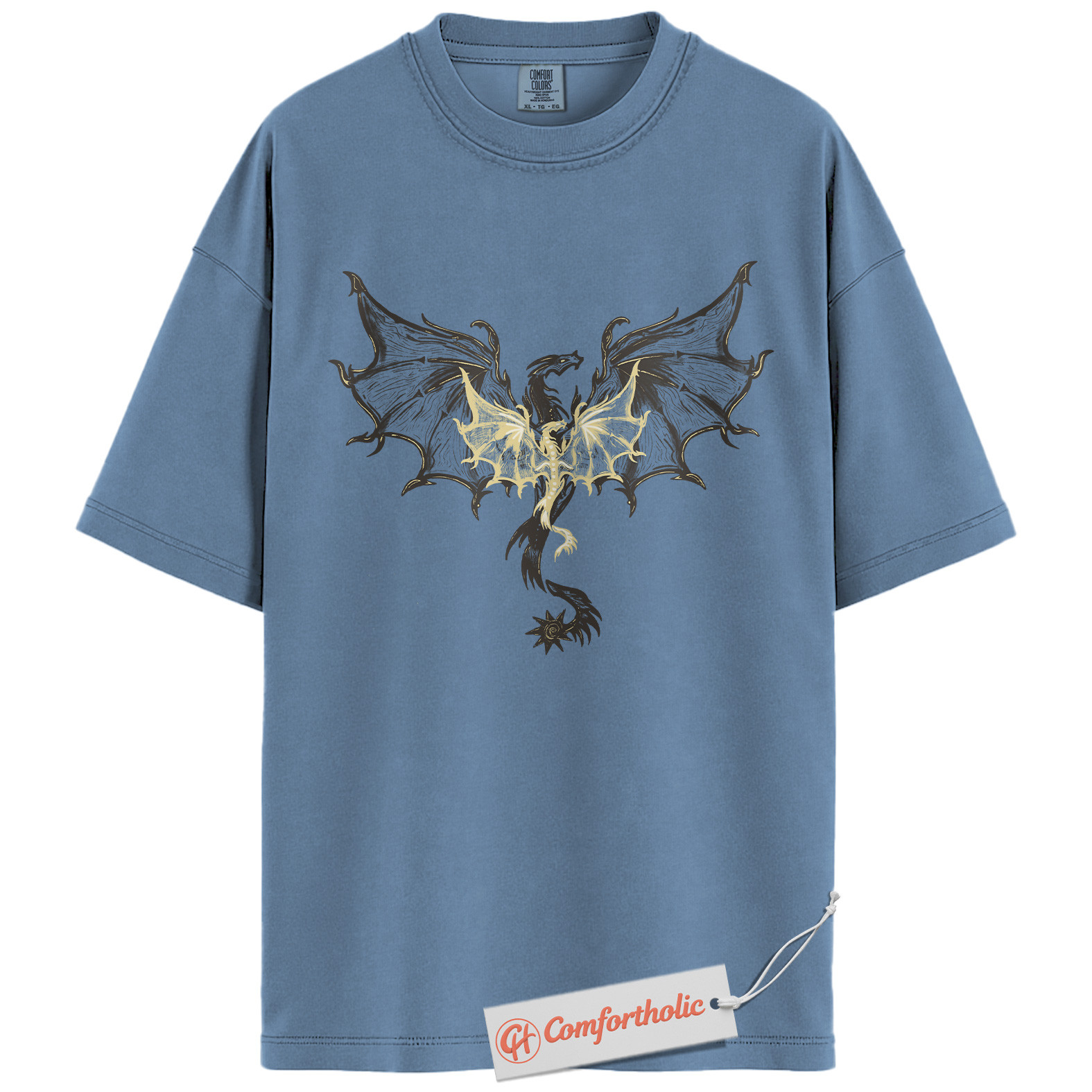 The Empyrean Series Shirt, Fourth Wing Dragon T-Shirt, Fantasy Bookish Graphic Tee, Gift for Readers, Comfort Colors Shirt - Image 18