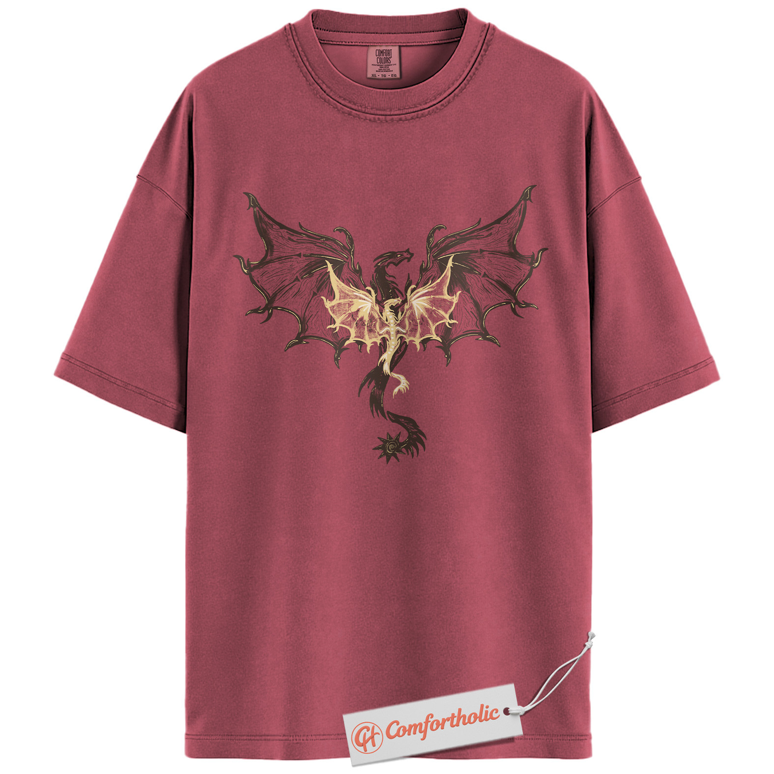 The Empyrean Series Shirt, Fourth Wing Dragon T-Shirt, Fantasy Bookish Graphic Tee, Gift for Readers, Comfort Colors Shirt - Image 19