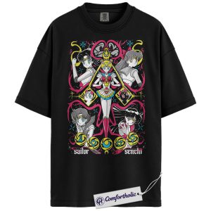 Sailor Moon Shirt, Sailor Moon T-Shirt, Anime Graphic Tee, Anime Comfort Colors Shirt