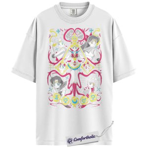 Alternative view of Sailor Moon Shirt, Sailor Moon T-Shirt, Anime Graphic Tee, Anime Comfort Colors Shirt