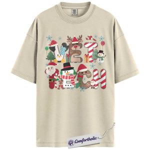 Merry Christmas Vet Tech Shirt, Cute Holiday Animal T-Shirt, Veterinary Technician Graphic Tee, Festive Gift for Animal Lovers, Christmas Comfort Colors Shirt