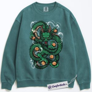 Shenron Sweatshirt, Dragon Ball Z Sweatshirt, Anime Graphic Sweatshirt, Comfort Colors Sweatshirt