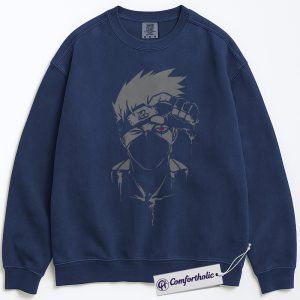 Kakashi Hatake Sweatshirt, Naruto Sweatshirt, Anime Graphic Sweatshirt, Comfort Colors Sweatshirt