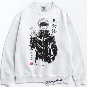 Satoru Gojo Sweatshirt, Jujutsu Kaisen Sweatshirt, Anime Graphic Sweatshirt, Comfort Colors Sweatshirt