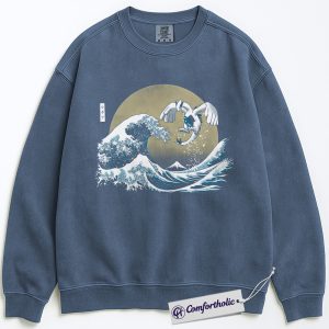 Lugia Sweatshirt, Pokemon Sweatshirt, Anime Graphic Sweatshirt, Comfort Colors Sweatshirt