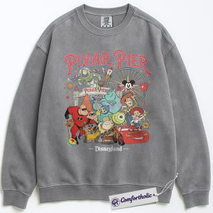 Alternative view of Disneyland Sweatshirt, Animated Graphic Pullover, Comfort Colors Sweatshirt