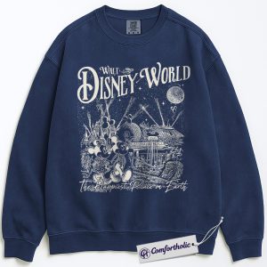 Mickey Mouse Sweatshirt, Animated Graphic Pullover, Comfort Colors Sweatshirt