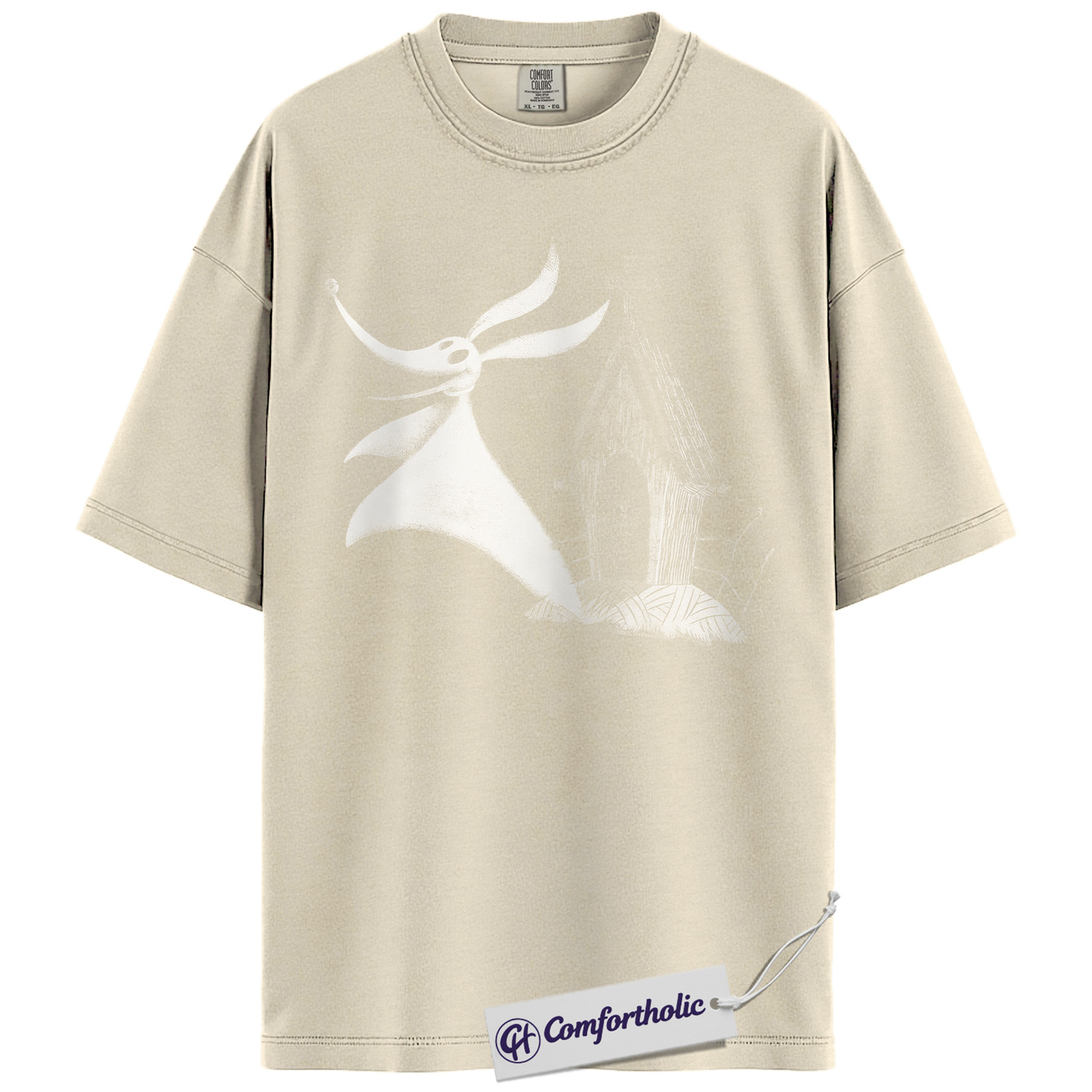 The Nightmare Before Christmas Shirt, Christmas T-Shirt, Animated Graphic Tee, Christmas Comfort Colors Shirt - Image 3