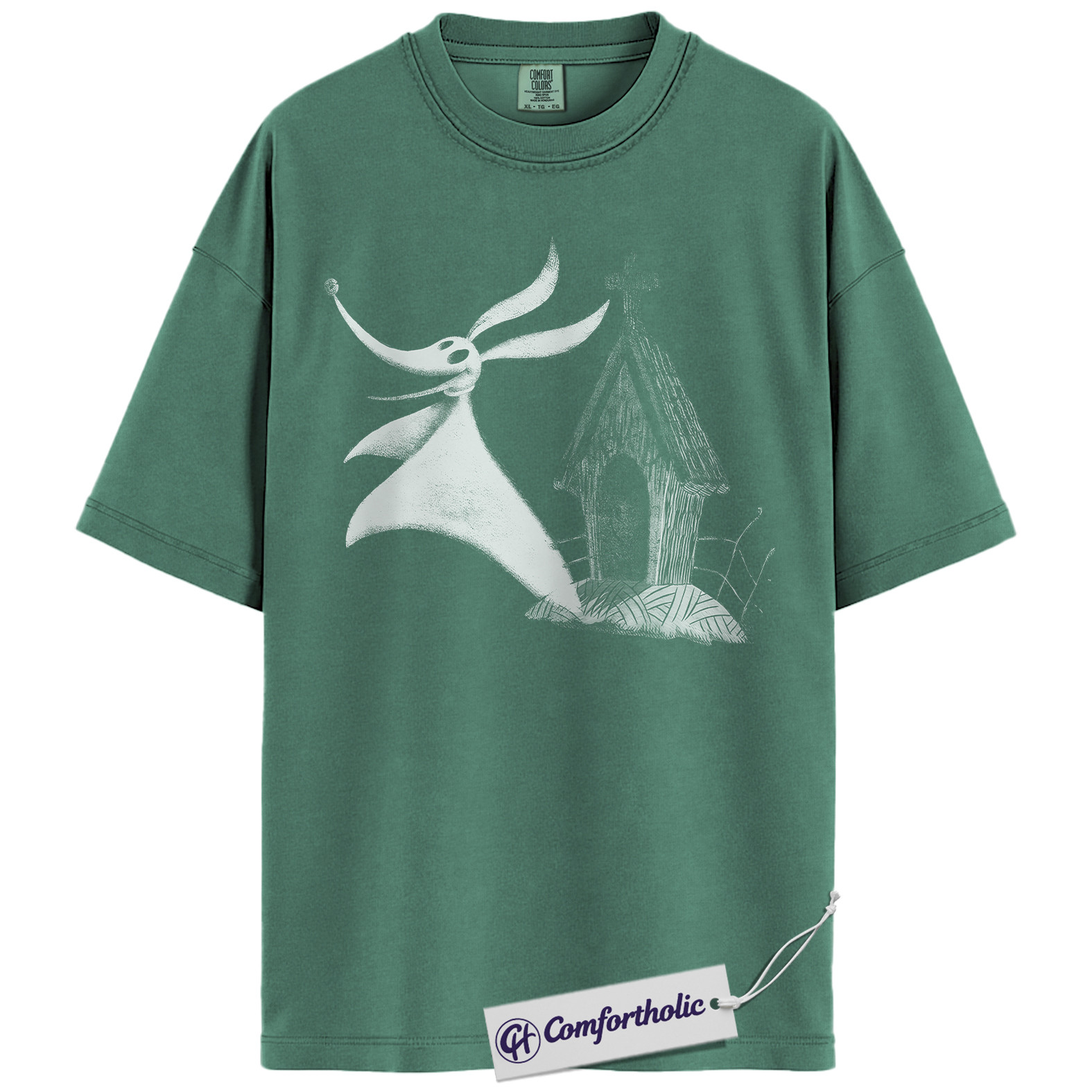 The Nightmare Before Christmas Shirt, Christmas T-Shirt, Animated Graphic Tee, Christmas Comfort Colors Shirt - Image 9