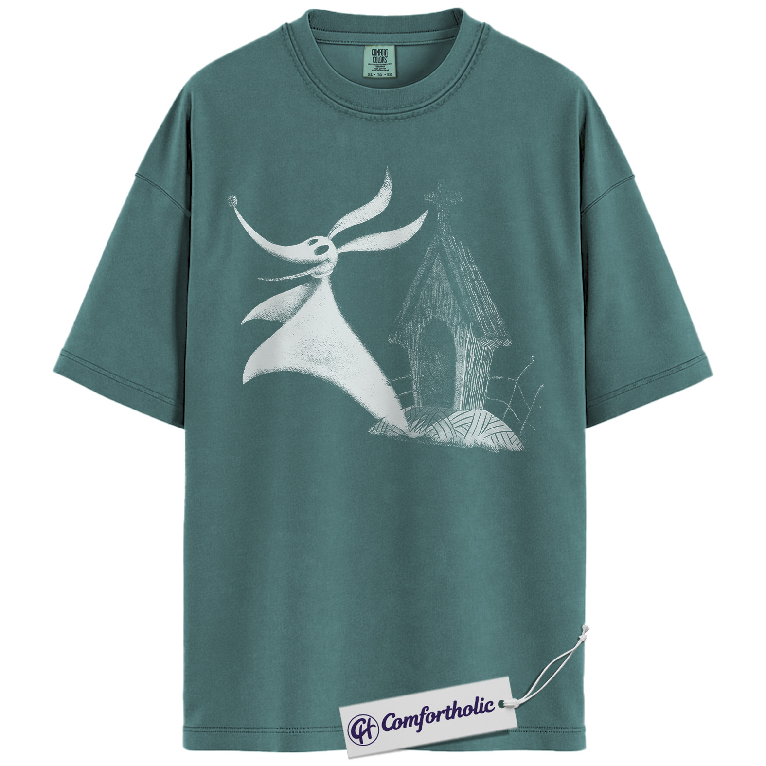 The Nightmare Before Christmas Shirt, Christmas T-Shirt, Animated Graphic Tee, Christmas Comfort Colors Shirt - Image 10
