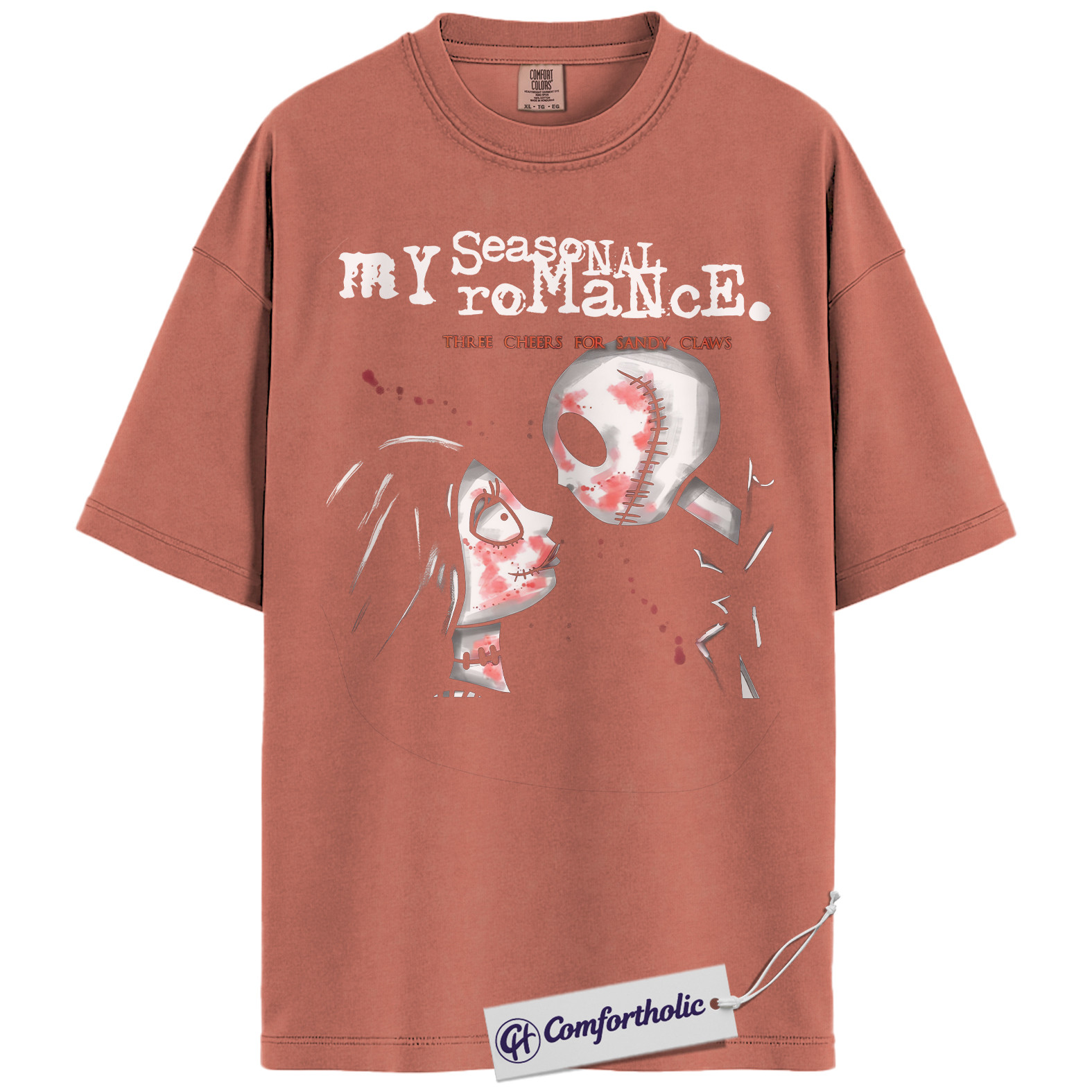 The Nightmare Before Christmas Shirt, Christmas T-Shirt, Animated Graphic Tee, Christmas Comfort Colors Shirt - Image 6