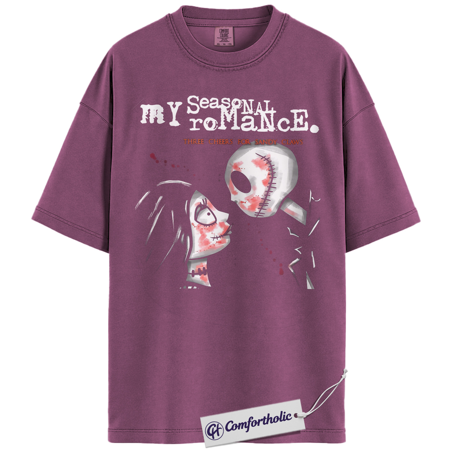 The Nightmare Before Christmas Shirt, Christmas T-Shirt, Animated Graphic Tee, Christmas Comfort Colors Shirt - Image 14