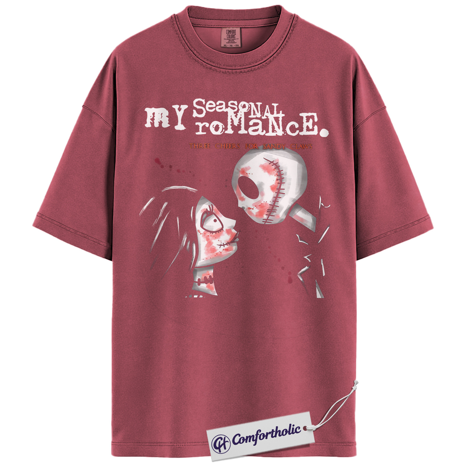 The Nightmare Before Christmas Shirt, Christmas T-Shirt, Animated Graphic Tee, Christmas Comfort Colors Shirt - Image 17