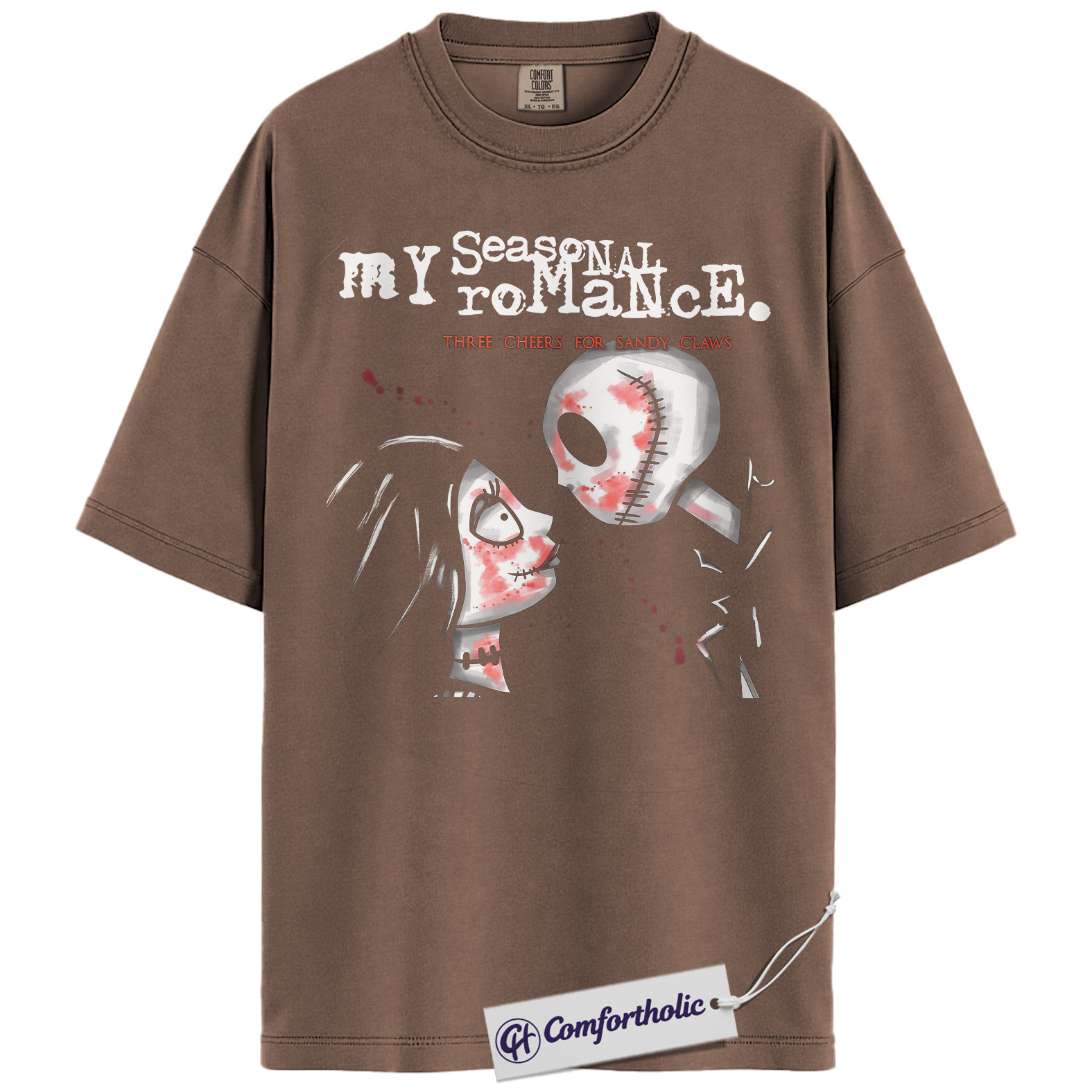 The Nightmare Before Christmas Shirt, Christmas T-Shirt, Animated Graphic Tee, Christmas Comfort Colors Shirt - Image 18