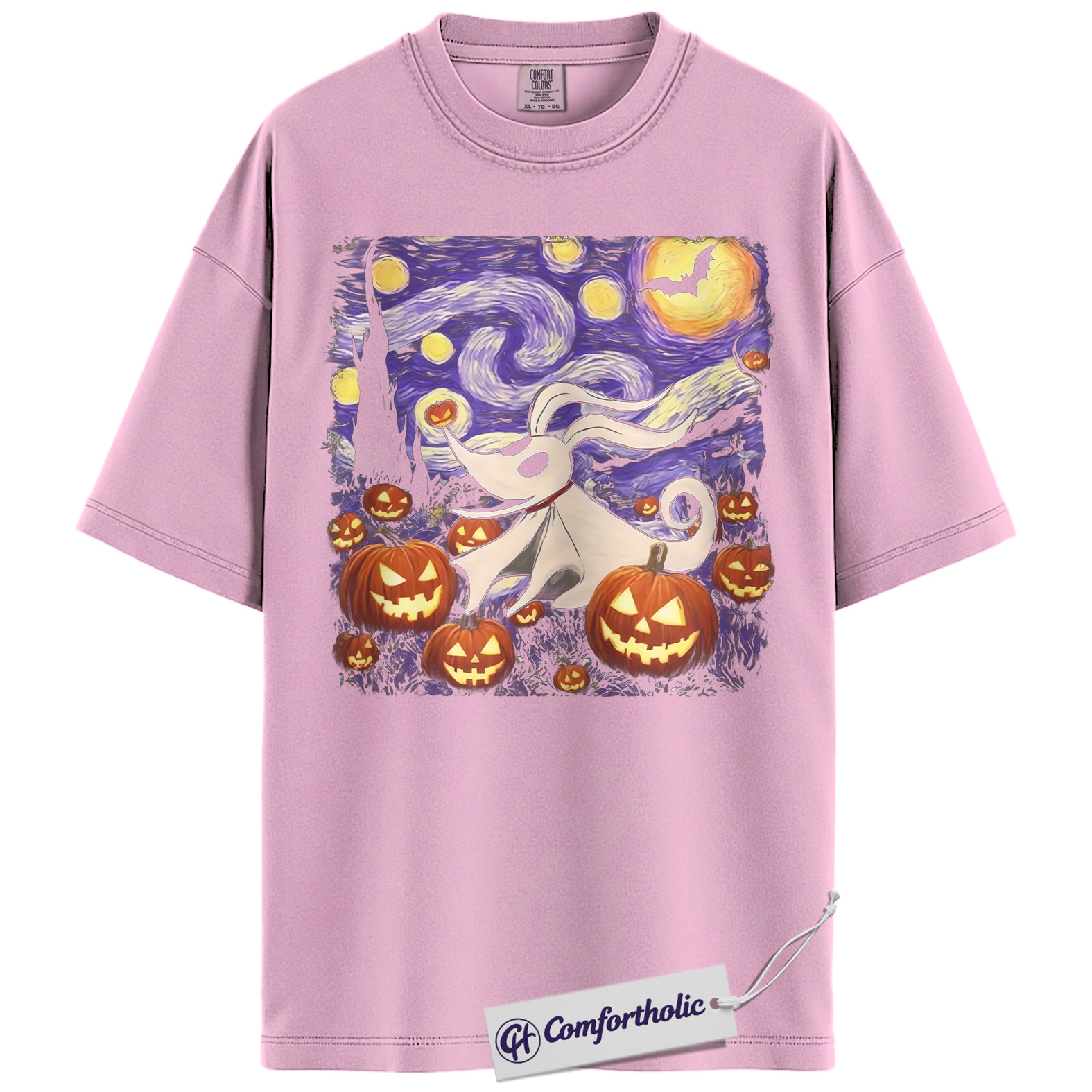 The Nightmare Before Christmas Shirt, Christmas T-Shirt, Animated Graphic Tee, Christmas Comfort Colors Shirt - Image 9